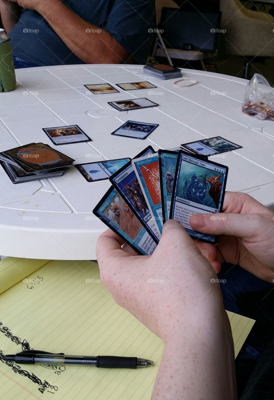 Magic the Gathering Blue Hand