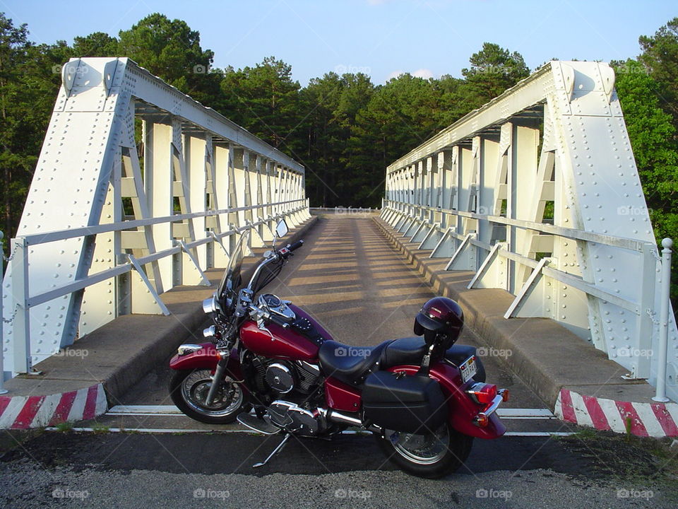 Bike and bridge