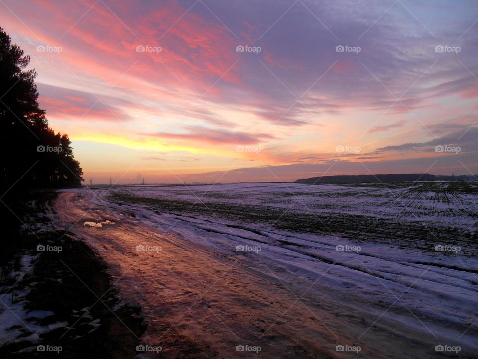 Sunset, Dawn, Water, Dusk, Beach