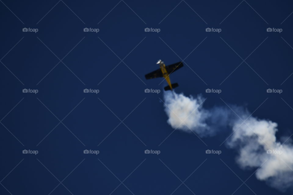 Exhibición aerea-Aerial display