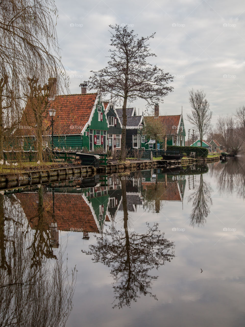 The small village in Holland