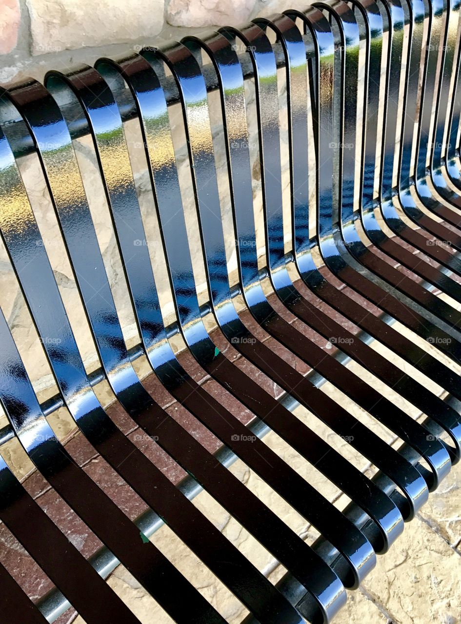 Metal Bench