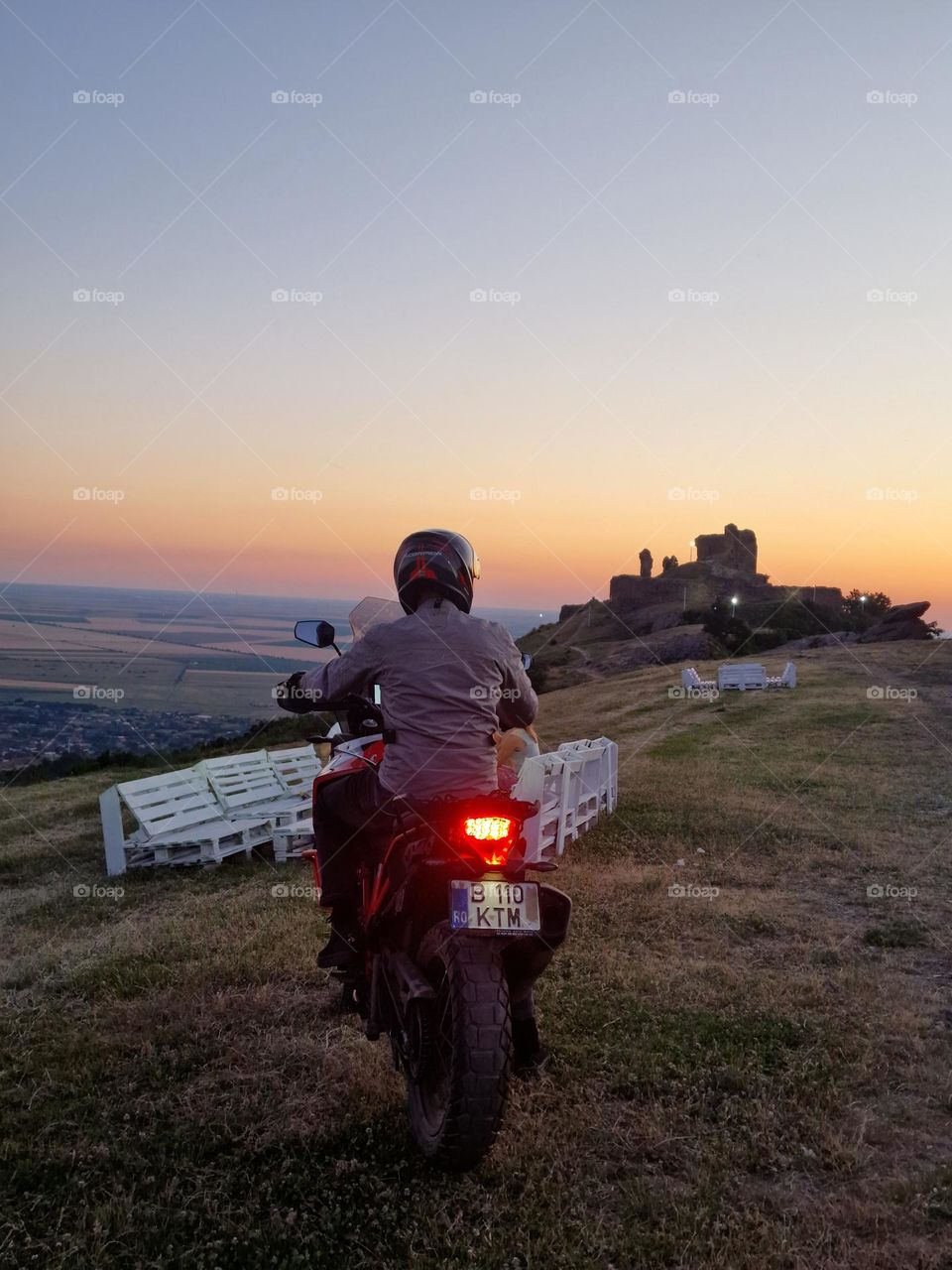 motorcycle trip to Syria, Romania