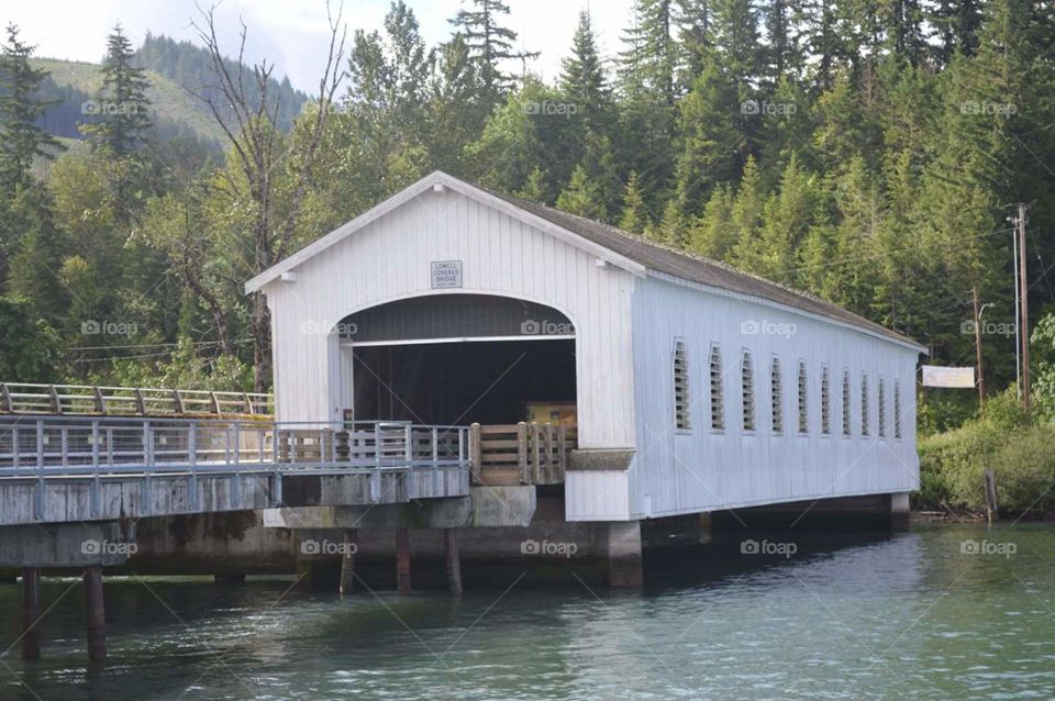 Lowell Covered Bridge, Lowell, OR