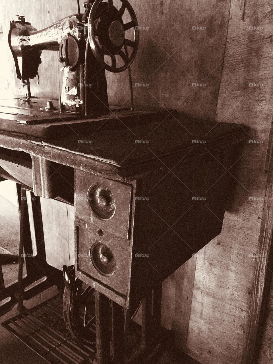 Vintage sewing machine 