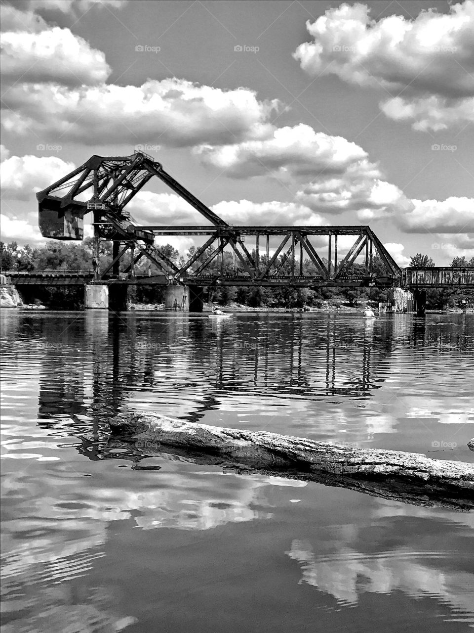 Buffalo River old bridge