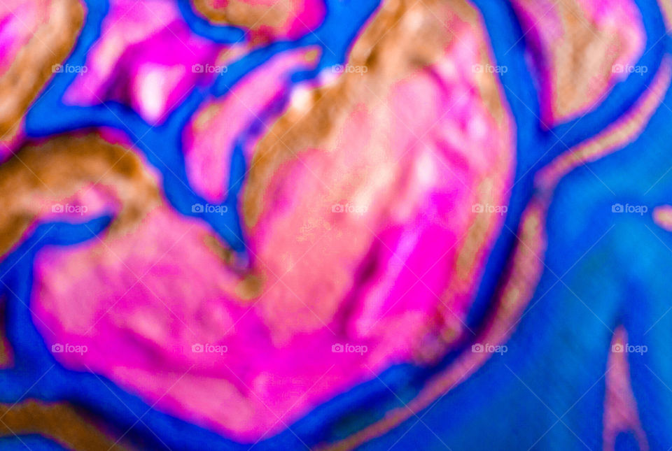 Abstract pink and blue (part of my painting)