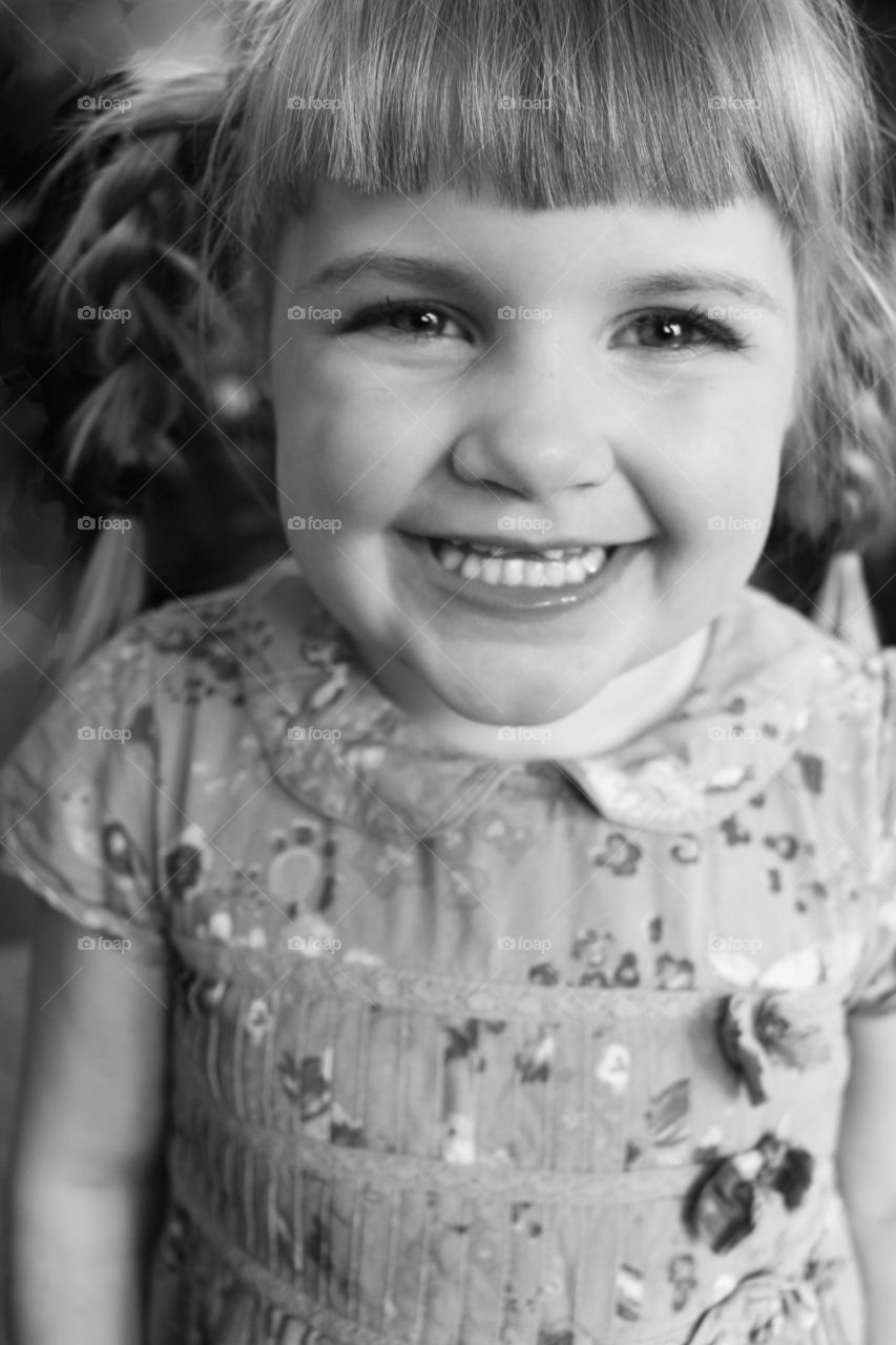 Smiling Girl Portrait