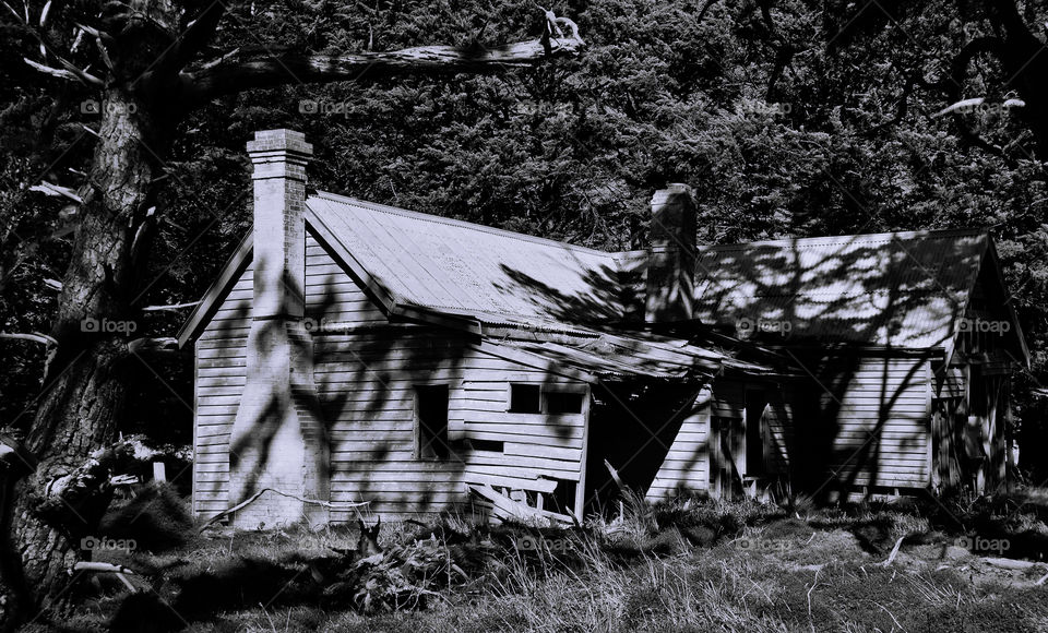 Abandoned School.  Circa 1908.