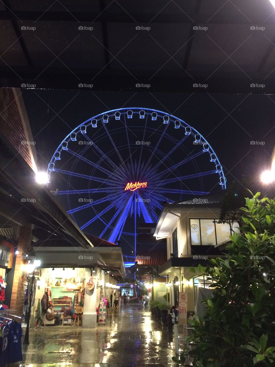 Bangkok ferris wheel