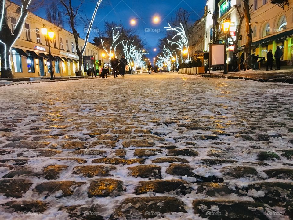 Зимняя Одесса