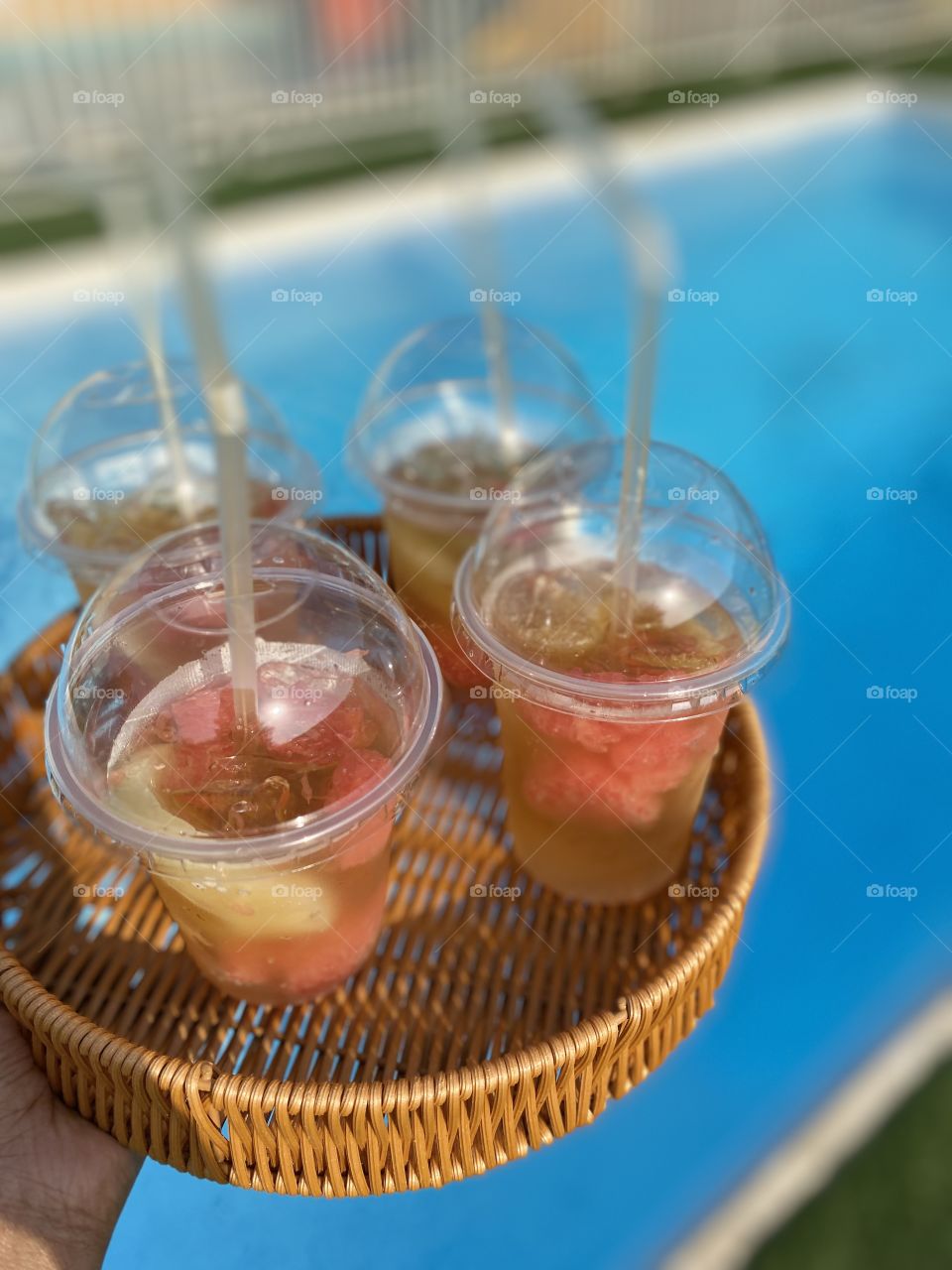 Beautiful trip to amazing family and drinking mahito juice with my family 🥤