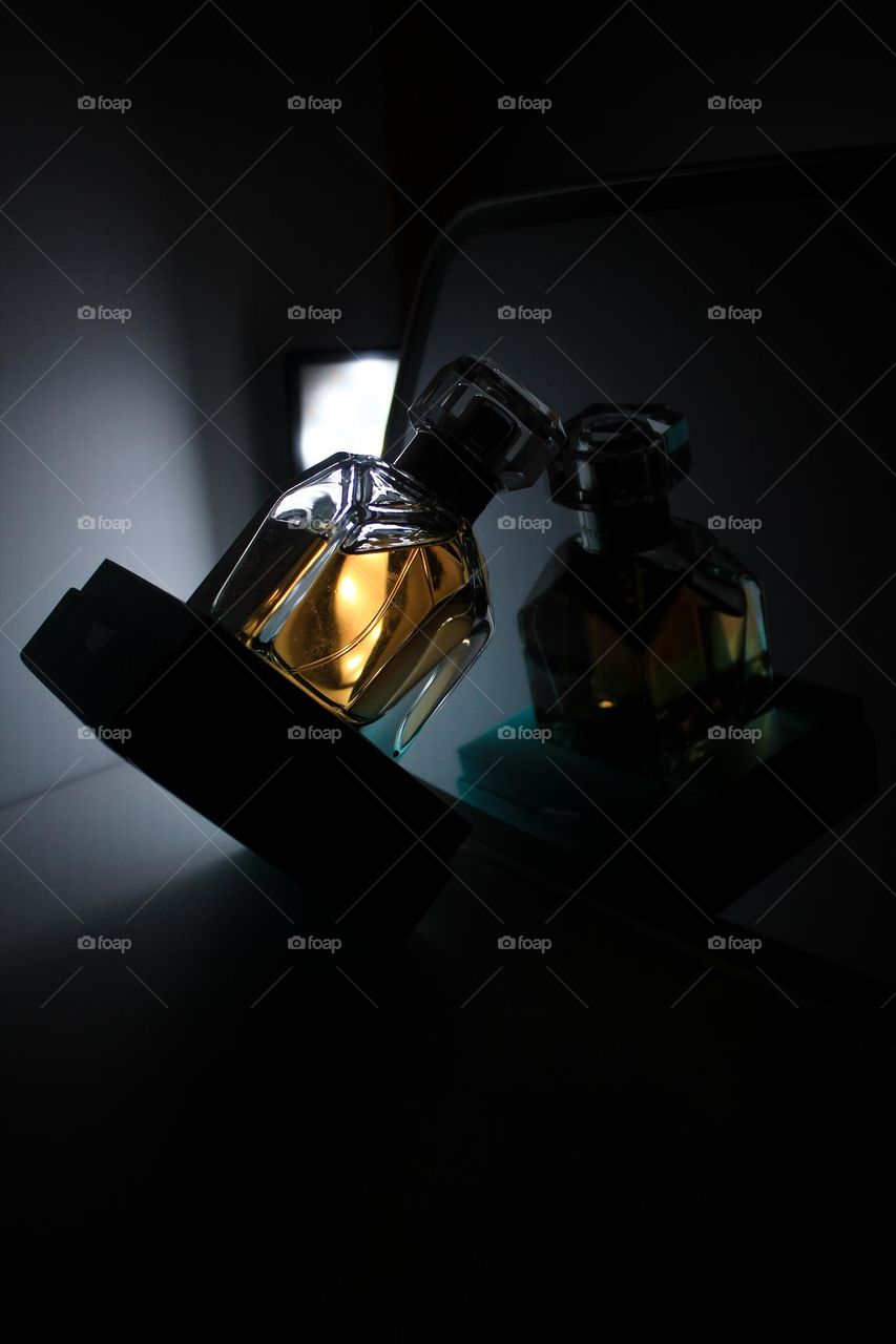 Looks like Tiffany fragrance has a date with itself… Is it a gentle kiss or arrogant self - love? What do you think?