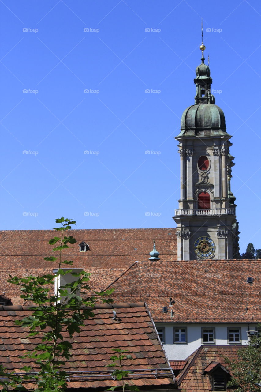 Saint Gallen church tower