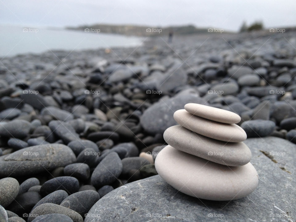 Beach in Kaikoura, New Zealand