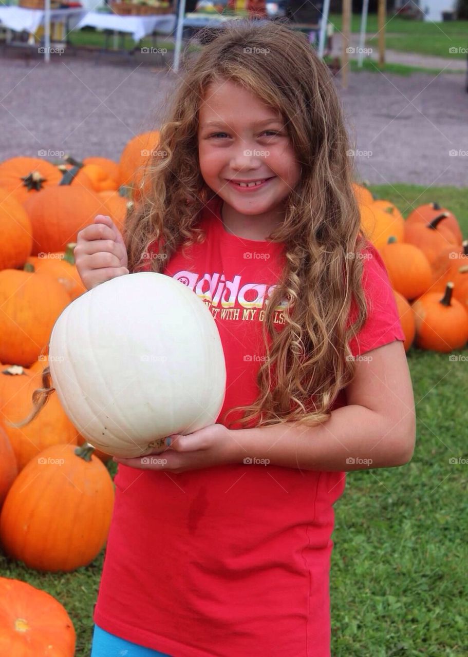 White pumpkin model