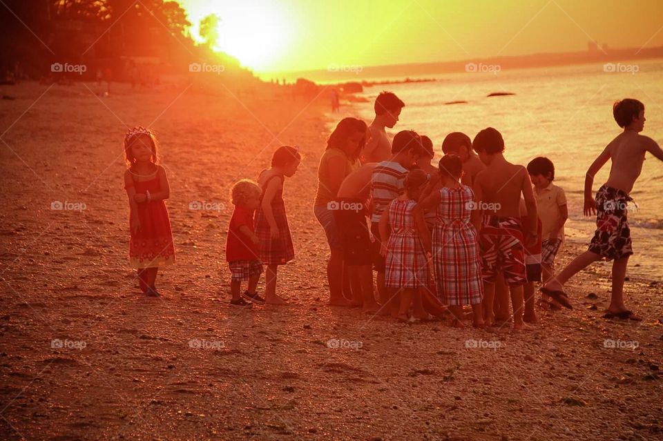 Kids on the Beach