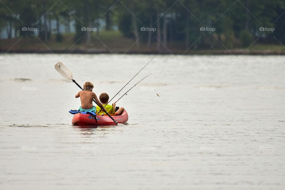 Kayaking into summer