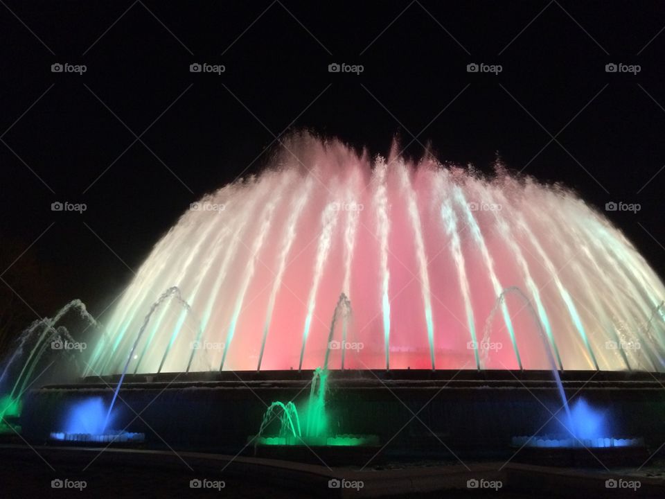 Magic fountain