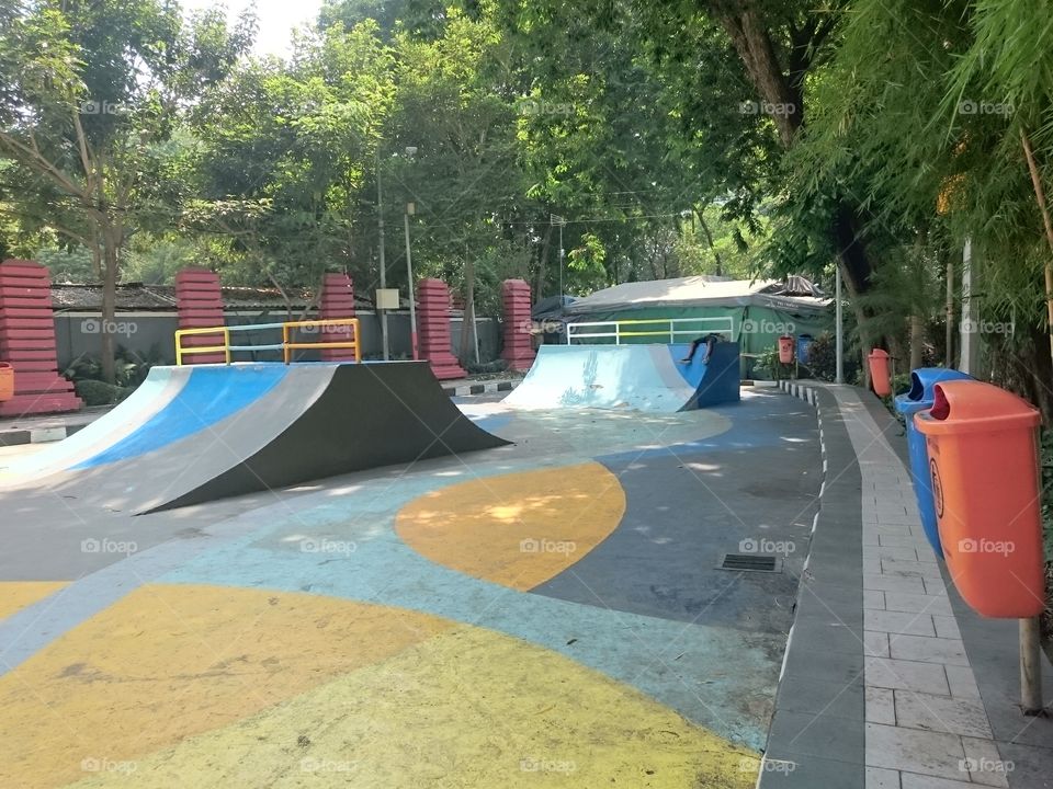 skateboard park