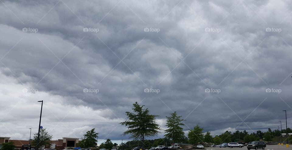 Ominous clouds
