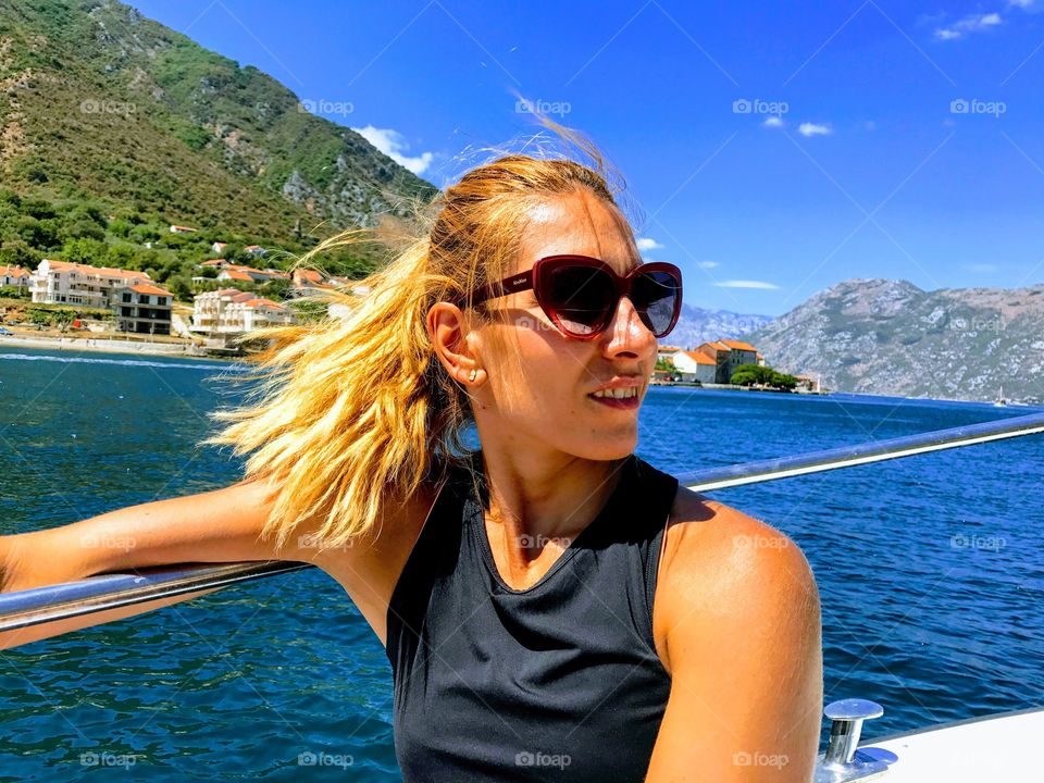 Sailing in Montenegro