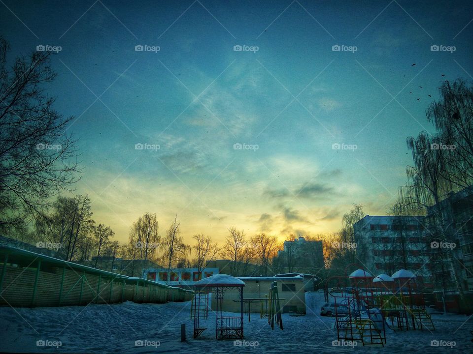 winter in chelny