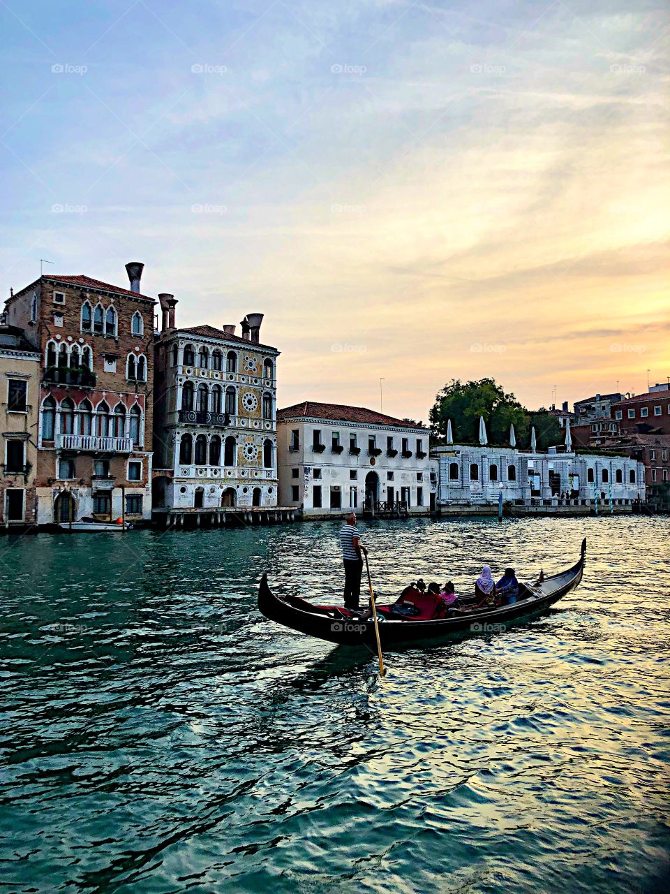 Beautiful Venice with gondolier!