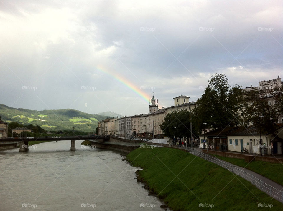 rainbow river cloud austria by phipsey