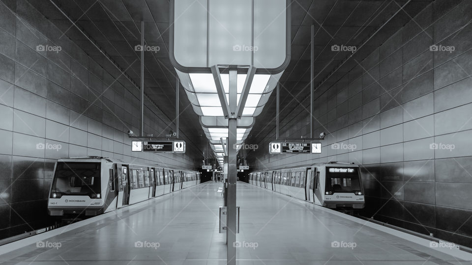 Metro. Hamburg Metro