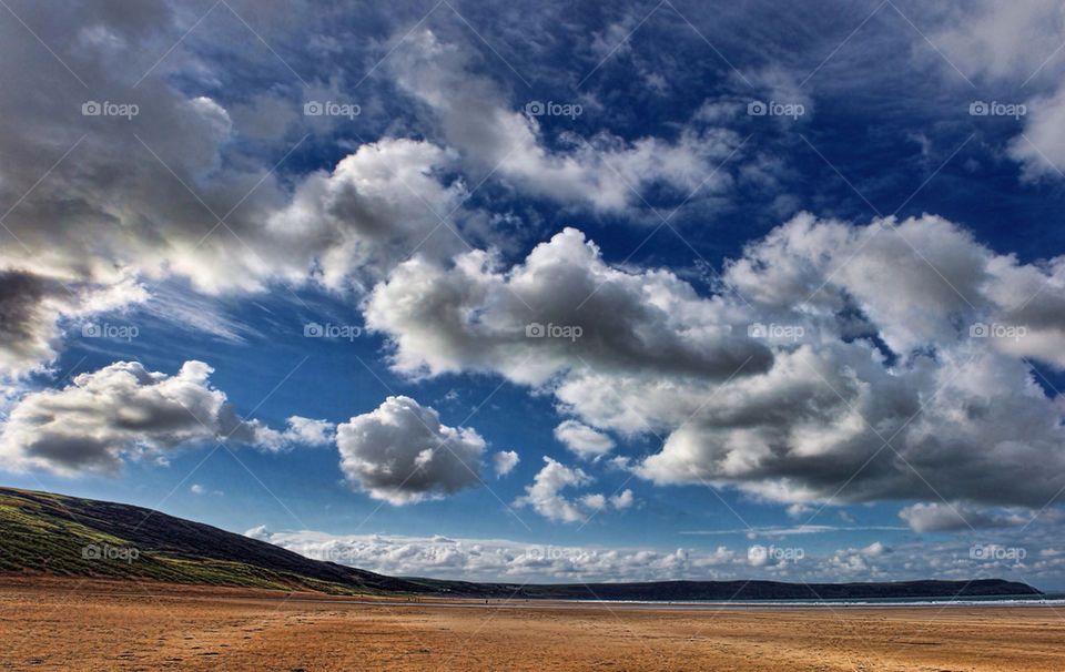 Woolacombe beach, UK