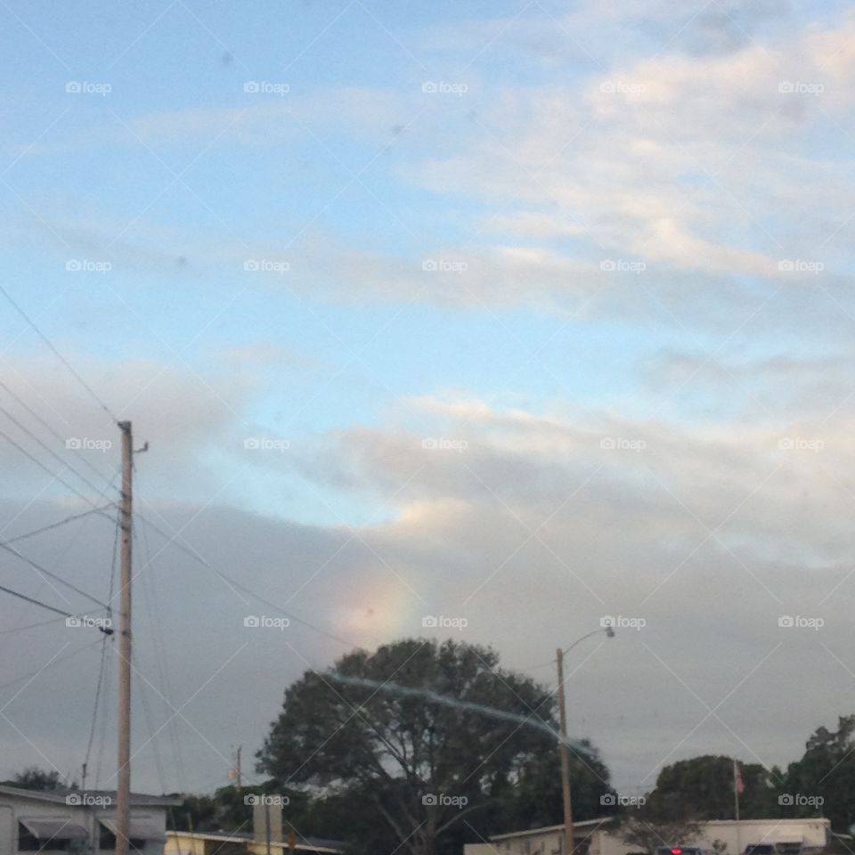 Early morning rainbow #2