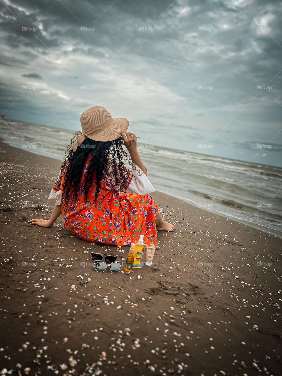 Ocean breeze, salty hair, summer flair