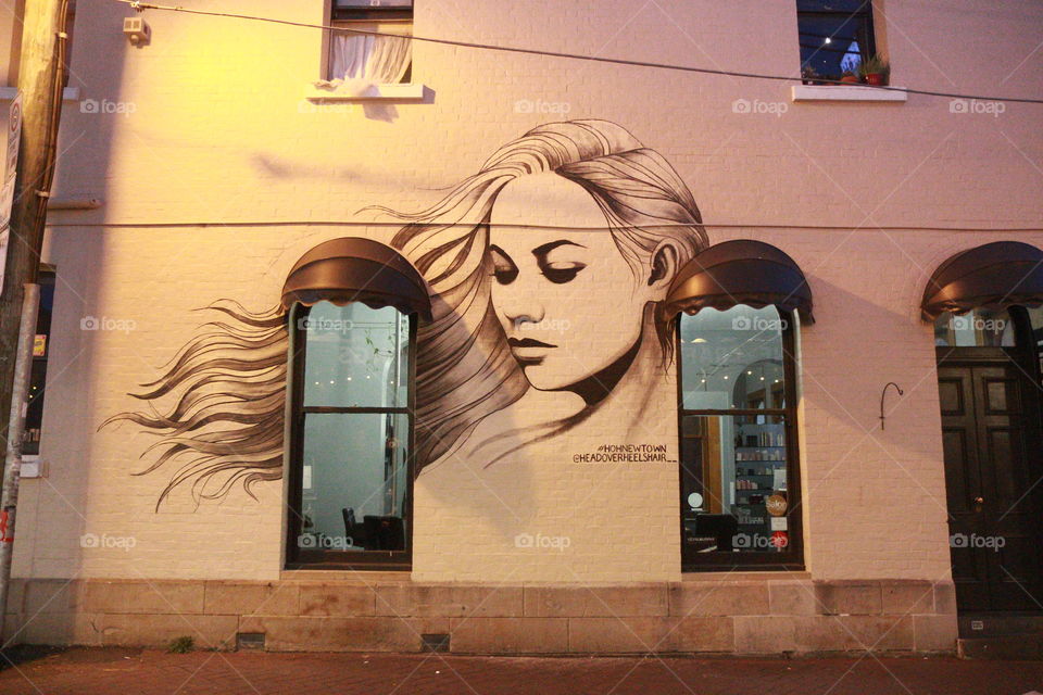 Street art at New town, Sydney