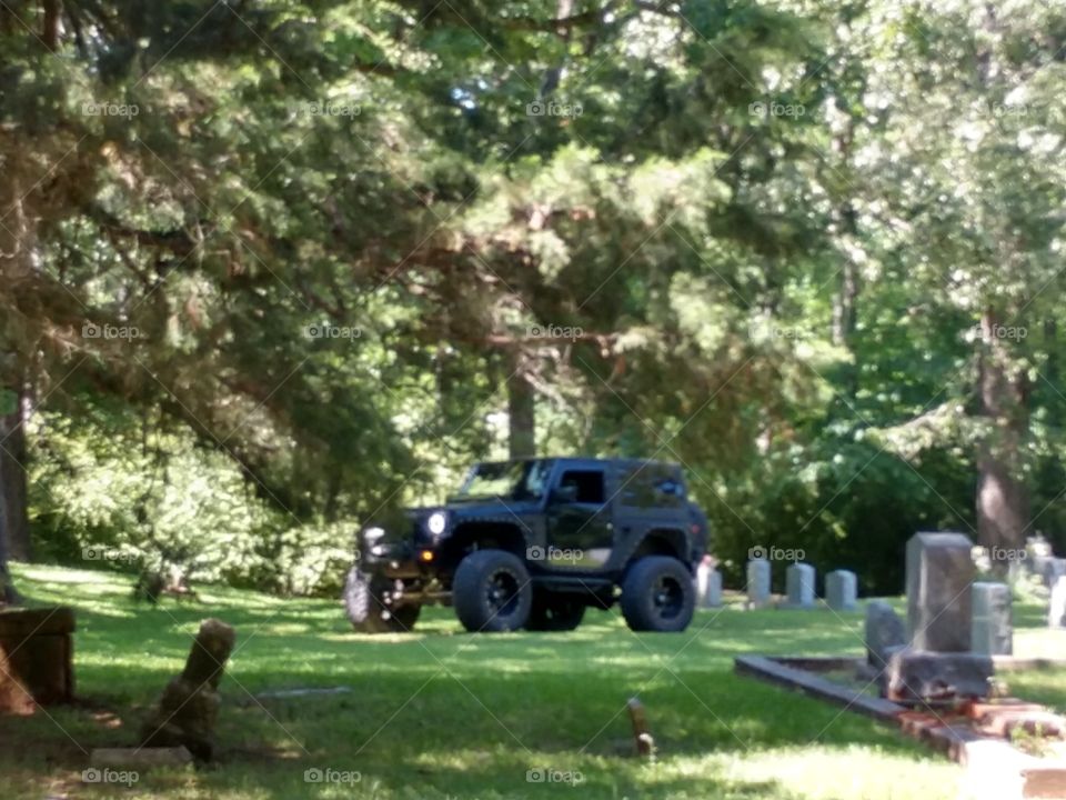 grave yard jeep