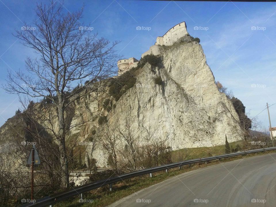 Castle on the rock
