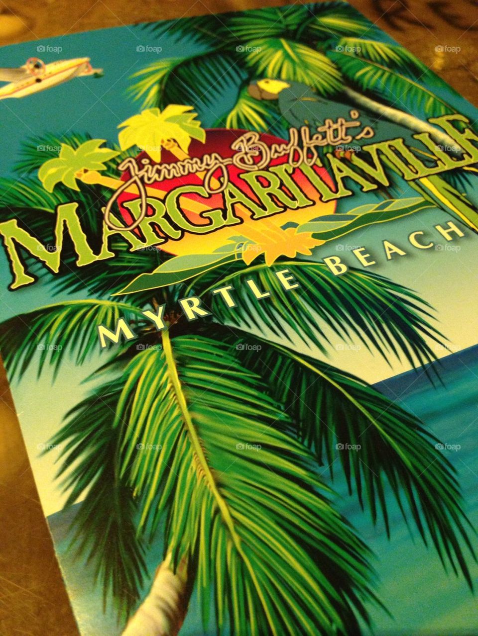 Margaritaville menu