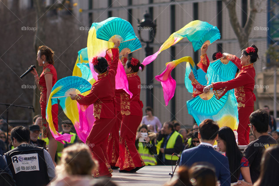 Chinese Traditional Dancers