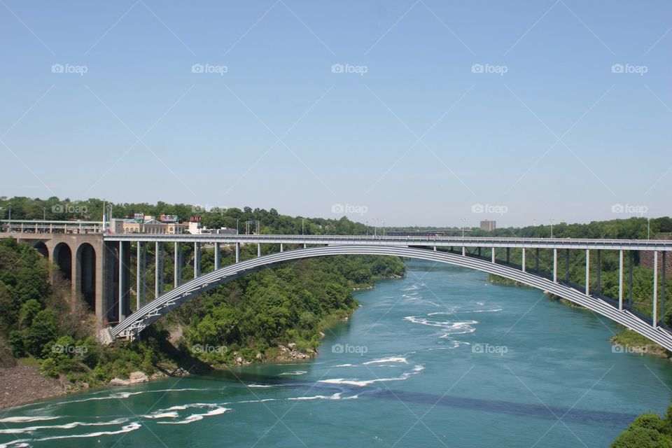 View of rainbow bridge