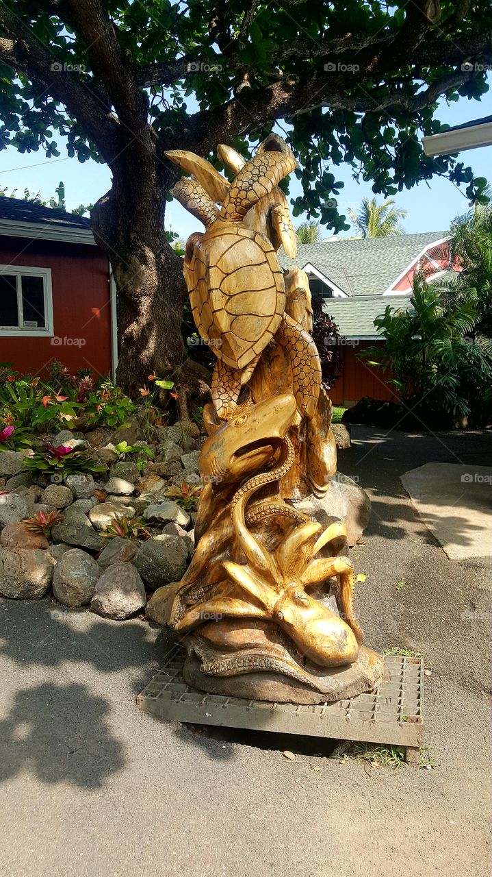 Wildlife Sculpture Hawaii