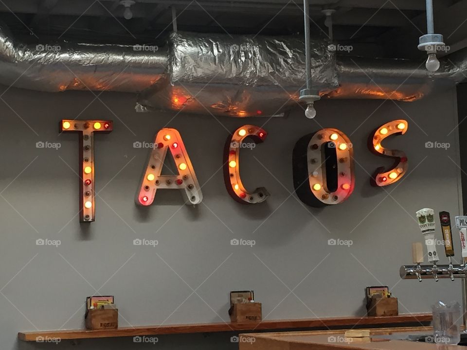 Taco Sign