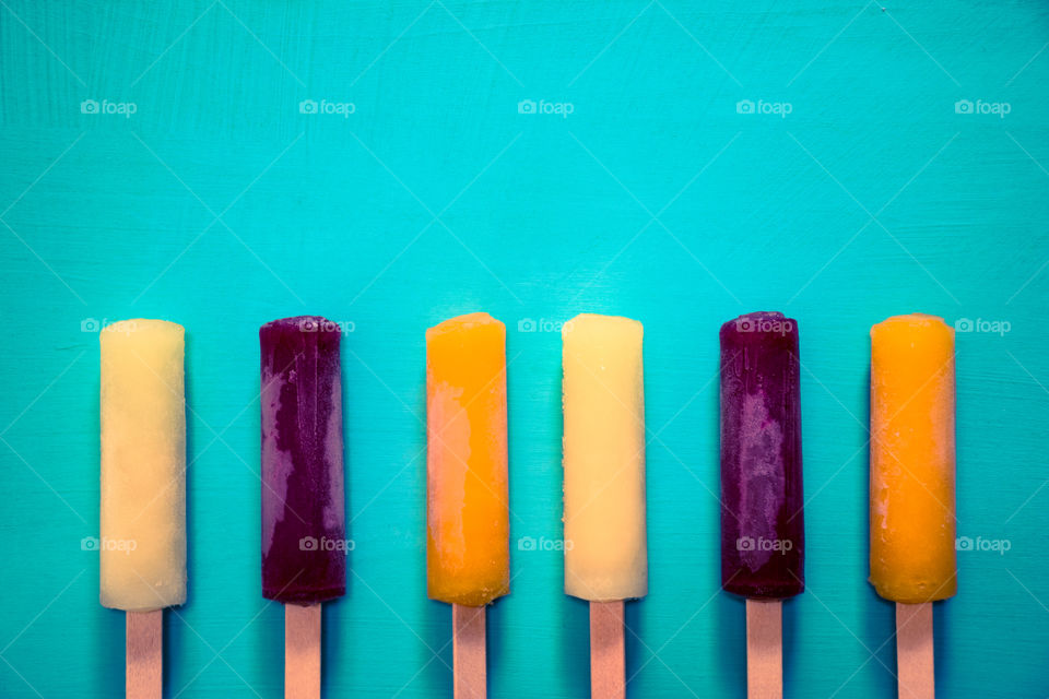 Summer time ice pop 