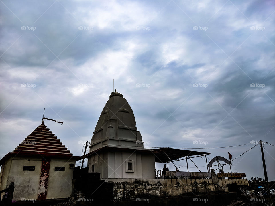 dumas beach, surat, gujarat, india