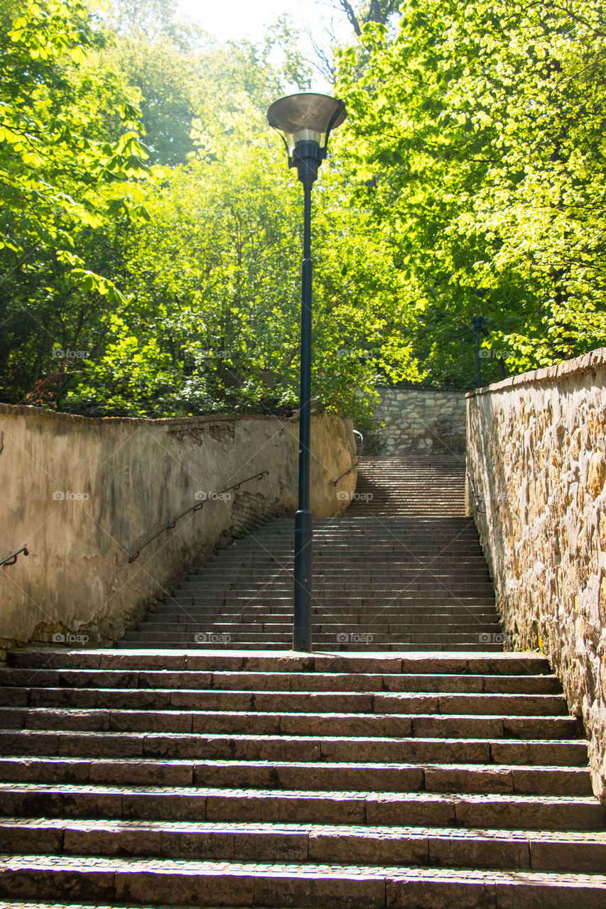 Staircase in Prague