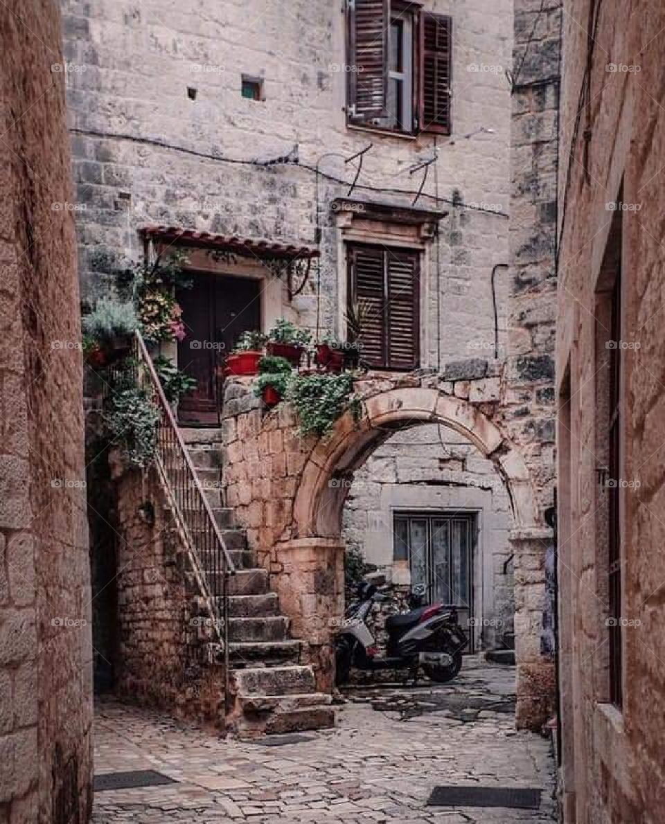 Trogir City from Croatia