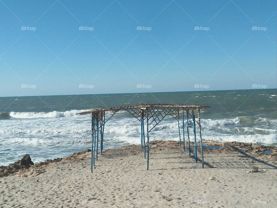 Beautiful landscape and view to sea.