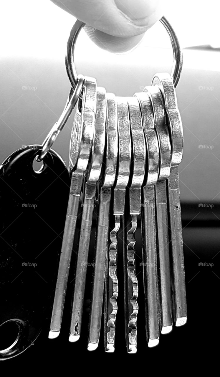 keys B/W