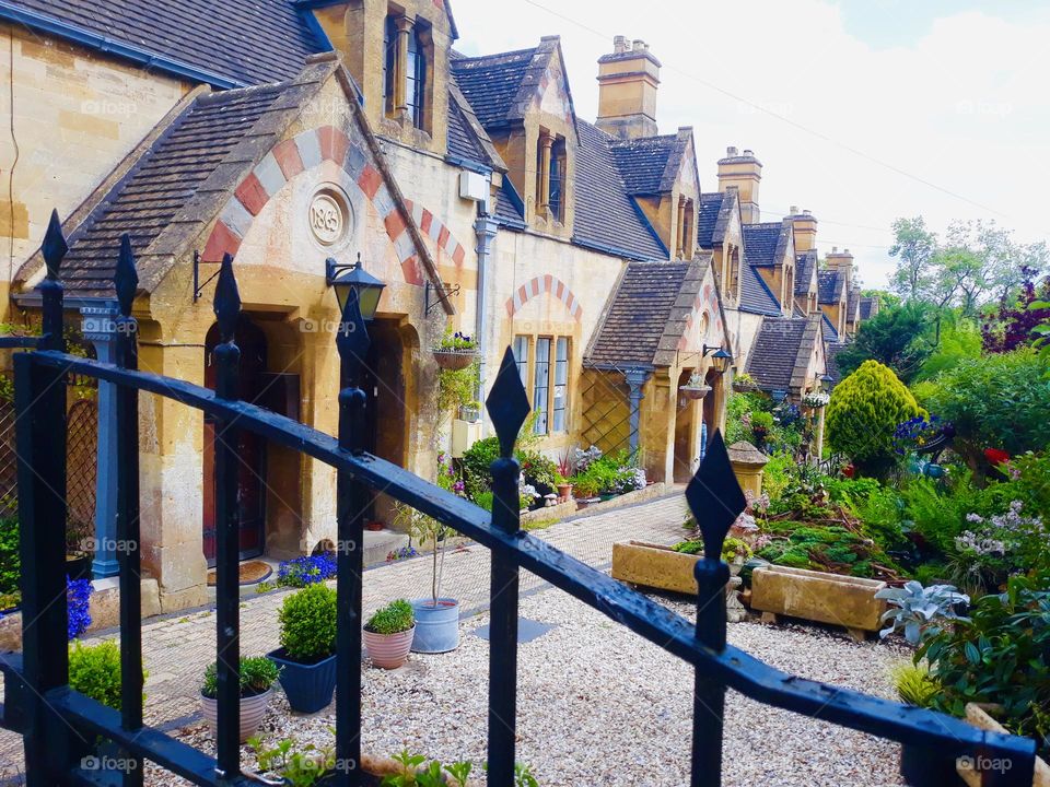 The courtyard garden, Winchcombe