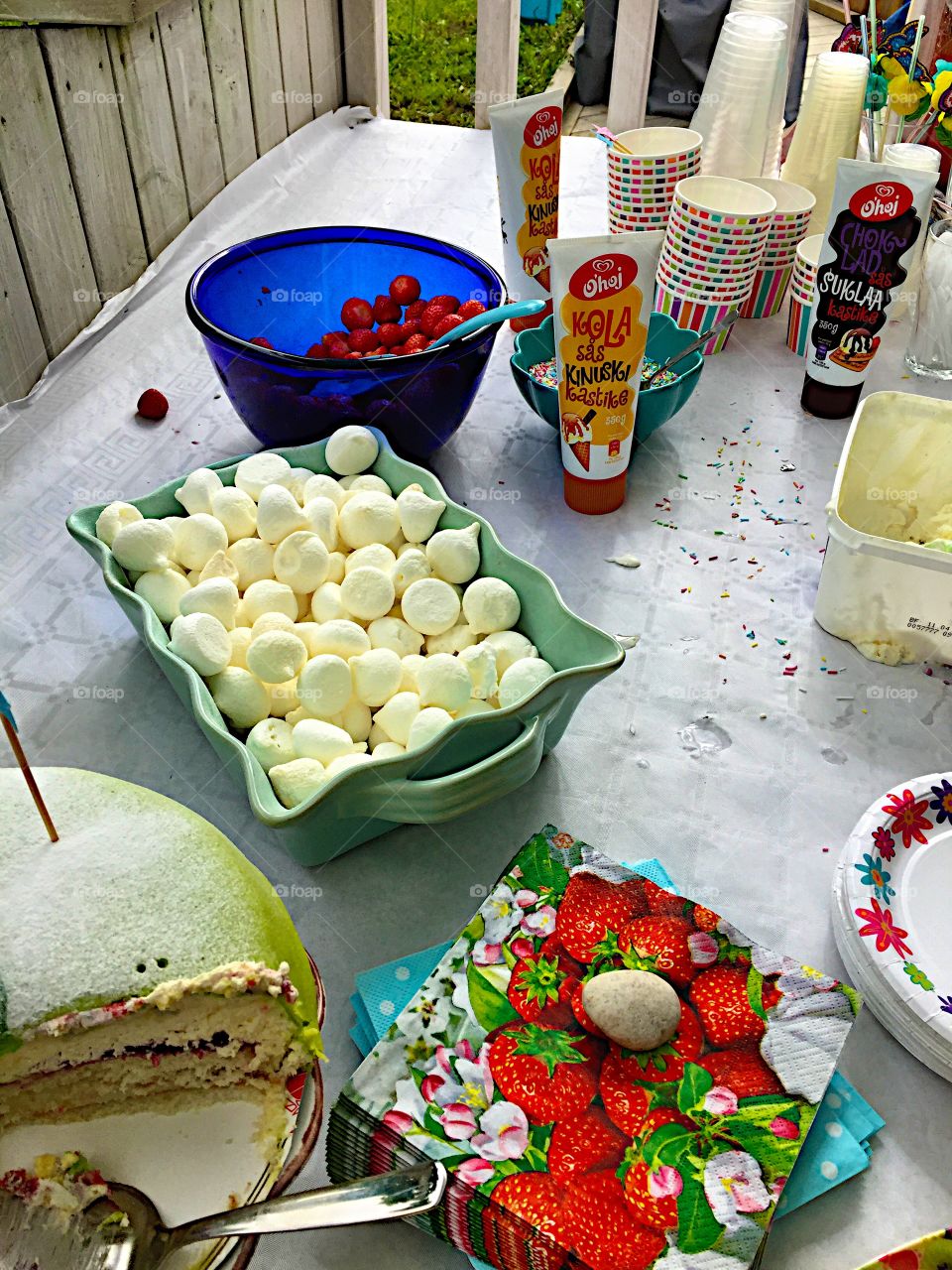 Dessert and icecream! 