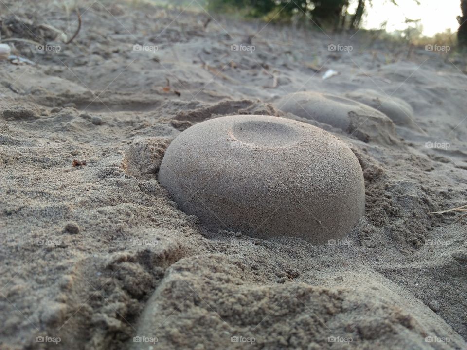 Clay mound